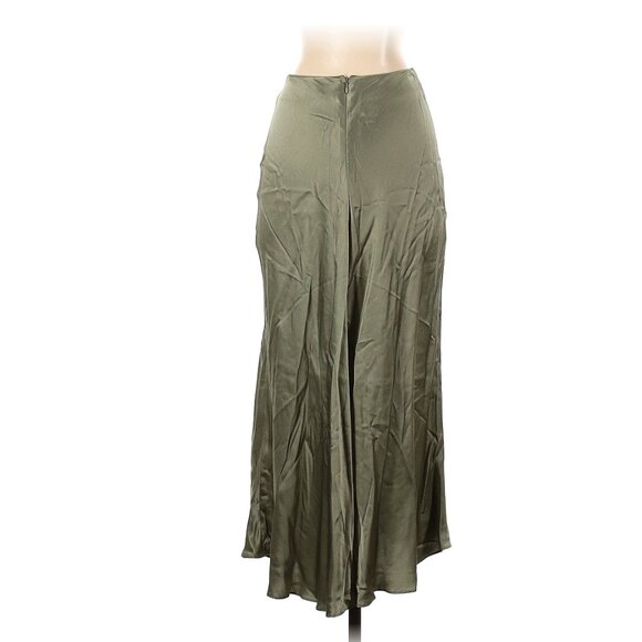 & Other Stories Silk Midi Skirt - Picture 9 of 9